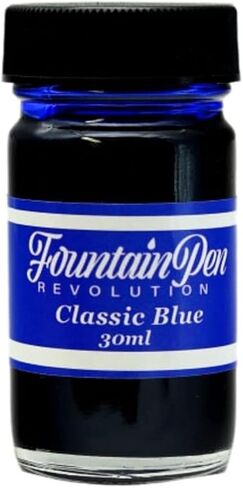 FPR Classic Blue Fountain Pen Ink - 30 ml Saturated Blue Ink Bottle for Smooth, Effortless Writing - Professional/Daily Use Refill Ink for Fountain Pen - Premium Stationery Supplies in Saudi Arabia