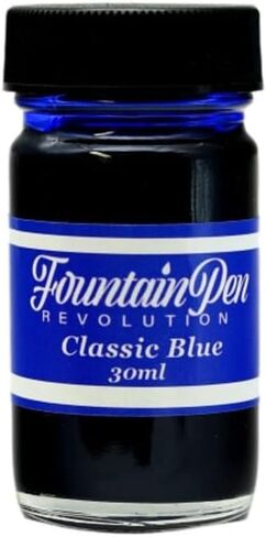 FPR Classic Blue Fountain Pen Ink - 30 ml Saturated Blue Ink Bottle for Smooth, Effortless Writing - Professional/Daily Use Refill Ink for Fountain Pen - Premium Stationery Supplies in Saudi Arabia