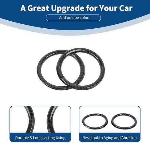 for 2024 Jeep JL Dash Air AC Vent Cover Trim Ring Red for 2024 Jeep Wrangler JL JLU & Gladiator JT Red Interior Accessories 2pcs in Kuwait