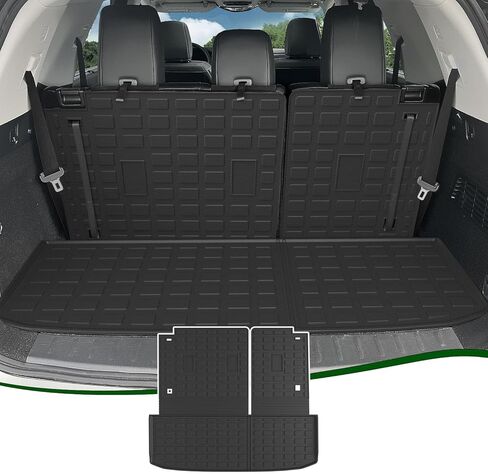حصيرة أرضية البضائع متوافقة مع 2022 2023 2024 نيسان باثفايندر TPE مادة مسند الظهر استبدال حصيرة لملحقات نيسان باثفايندر 2022-2024 (حصيرة البضائع مع حصيرة مسند الظهر + حصيرة الأرضية) in Kuwait