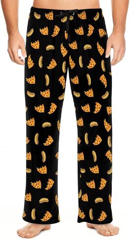 Mens Pajama Pants Soft Cotton Men's Pajama Bottoms with Pockets Lightweight Sleep Lounge Pants for Men in Kuwait