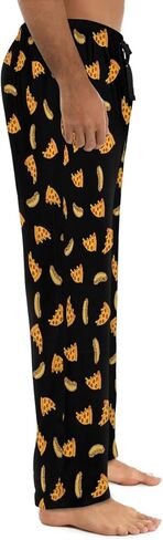 Mens Pajama Pants Soft Cotton Men's Pajama Bottoms with Pockets Lightweight Sleep Lounge Pants for Men in Kuwait