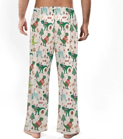Mens Pajama Pants Soft Cotton Men's Pajama Bottoms with Pockets Lightweight Sleep Lounge Pants for Men in Kuwait