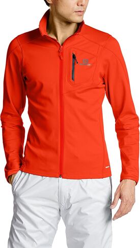 Salomon Men's Discovery Full Zip Mid Layer Jacket in Kuwait