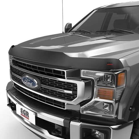 EGR 303911 SuperGuard Smoked Acrylic Hood Shield Compatible with Select 2017-2022 Ford Super Duty F-250/F-350/F-450 Trucks in Kuwait