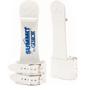 Gibson Summit Uneven Bar Gymnastic Grips for Women, Durable Leather Grip with Double Buckle Straps for Secure Grip, Hand Grips for Early Competitor Gymnasts, Gymnastics Grips for Girls - Made In USA
