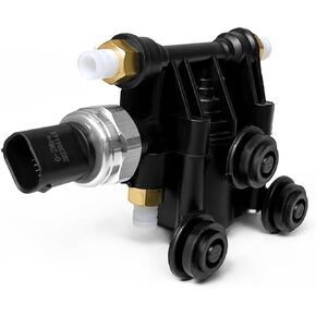 KEIYSHOLCK Valve Block Air Suspension Compressor for Land Rover L322, Sport L320, Discovery 3 / LR3, Discovery 4 / LR4 OEM Number Replace RVH000046, RVH500070, RVH000045
