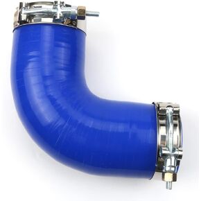 Silicone Rubber 90°Elbow Hose W/Clamps Peterbilt/Kenworth Paccar F04-6006