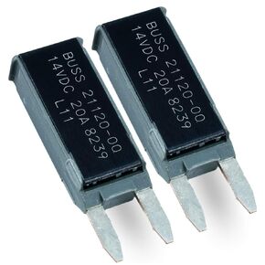 Eaton Bussmann 20 AMP Circuit Breaker for Polaris Ranger RZR Sportsman Slingshot OEM, (2014-17) 4011372 (Pack of 2)