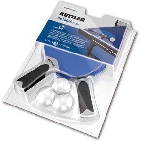Kettler HALO 5.0 Indoor/Outdoor Table Tennis Racket/Paddle, 1 Pack
