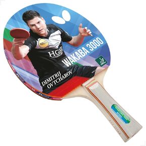 Butterfly Wakaba Shakehand Table Tennis Racket | Japan Series | Outstanding Control with Reliable Speed and Spin | Recommended for Beginning Level Players