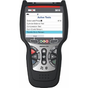 Innova 5610 OBD2 Bidirectional Scan Tool - Understand Your Vehicle, Pinpoint What's Wrong, and Complete Your Repairs with Less Headache. Free Updates. Free US-Based Technical Support.