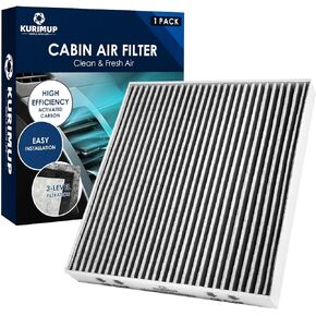 Premium Cabin Air Filter with Activated Carbon,Replacement for CF11809,Fit for Chevrolet Silverado 1500LD/2500HD/3500HD/Suburban,GMC Sierra 1500/2500HD/3500HD/Yukon.