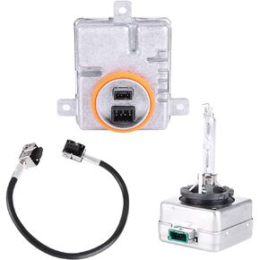 W003T21971 Xenon HID Ballast Headlight Control Unit with D3S Bulb Kit Compatible with 2011-2021 Chrysle*r 300 Replace 68170821AA 8K0941597 Computer Headlight Ballast D3S 35W Headlamp Bulb Ballast