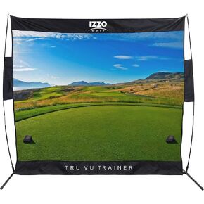 IZZO Tru Vu Trainer Hitting Net - Course Style in Kuwait