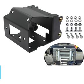 ATV Winch Mount - for Polaris Sportsman ATVs, ATV winches from 2000 lbs. to 3600 lbs. with 4-Hole (3.00" x 4.875") or 2-Hole (3.10" x 4.875") Standard mounting
