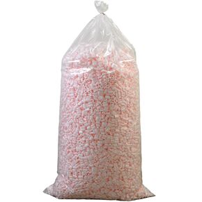 Discount Tag & Label Loose Fill, Anti-Static, 7 Cubic Feet, Pink, 1 Each