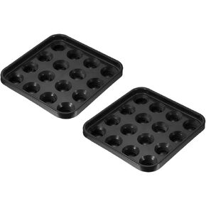 PATIKIL Pool Ball Tray, Billiard Ball Holder Snooker Ball Storage Tray Tool Pool Table Accessory
