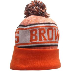 Iasiti Football Team Beanie قبعة شتوية قبعة جمجمة محبوكة قبعات أنيقة متماسكة لمحبي الرياضة قبعة Toque (Cle&B) متعددة in Kuwait