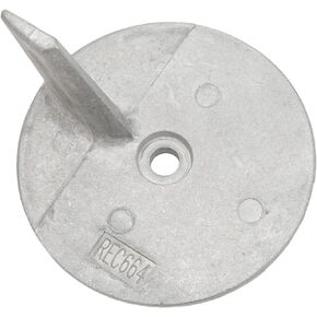 Anode Block, Boat Outboard Trim Tab Anode Block Zinc Alloy 664‑45371‑01‑00 Replacement for 20‑50 HP