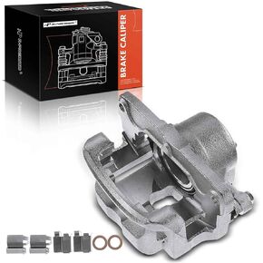 A-Premium Disc Brake Caliper Assembly with Bracket Compatible with Select Toyota Models - RAV4 2001 2002 2003 2004 2005, Sport Utility - Front Left Driver Side