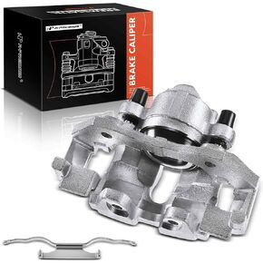 A-Premium Disc Brake Caliper Assembly with Bracket Compatible with Select Ford, Mazda and Mercury Models - Escape/Tribute/Mariner 2009-2010, 2.5L/3.0L - Front Right Passenger Side