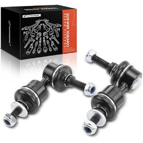 A-Premium 2 x Rear Sway Bar Links Stabilizer Bar Links, Compatible with Mazda 3 2004-2013, 3 Sport 2009-2013, 5 2006-2017, Volvo C70 2006-2013, C30 2007-2013, S40 2004-2011, V50 2005-2011, K80867