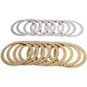 MoKitDora Sportster Extra Plate Friction Steel Clutch Kit Compatible with 1991-2002 Buell All Models 1990-1997 Harley Big Twin 1991-2017 Sportster Models