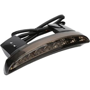 ANKIA 5 Wires Motorcycle Chopped Rear Fender Edge LED Brake License Plate Tail Light Stop Running Light Turn Signal Lamp for Harley Sportster XL883N 1200N XL1200V XL1200X (Smoked Black)