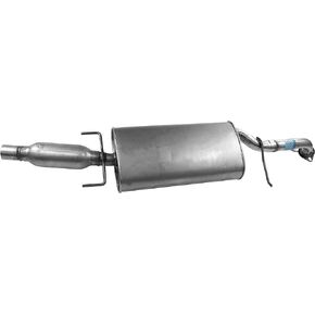 Walker Exhaust Quiet-Flow Stainless Steel 56233 Direct Fit Exhaust Muffler Assembly 2.25" Inlet (Inside) 2.25" Outlet (Outside)
