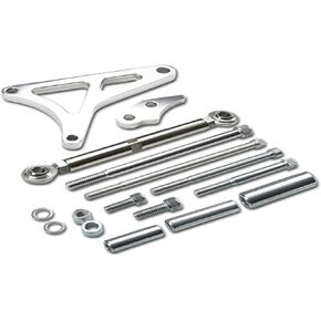DNA Motoring ABKRC4300 Aluminum Alternator Bracket Compatible with 68-93 Ford 5.0L V8
