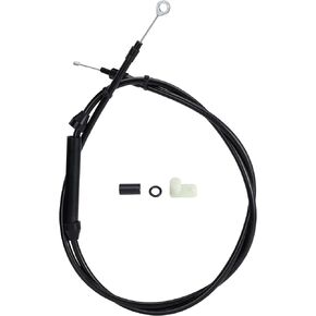 59" Sportster Extended Clutch Cable Stainless Steel Braided Designed for 1986-2013 Harley Sportster XL, 2004-2020 Sportster