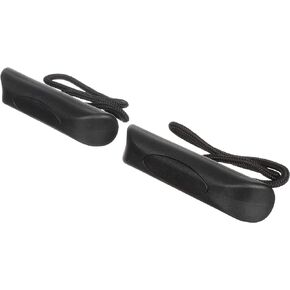 Attwood 11944-7 Kayak Handle Replacement Set (Pack of 2), Black