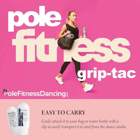 PFD Grip Tac - Pole Grip Aid Tac - الحل السائل النهائي للرقص على العمود - أقوى من الأيدي الجافة، يطرد العرق من الأيدي المتعرقة، معزز لإعطاء قبضتك دفعة قوية in Kuwait