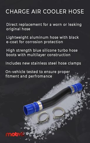 خرطوم CAC متوافق مع دودج رام 2500 3500 4500 5500 مبرد هواء الشحن / خرطوم مدخل المبرد الداخلي قناة الضغط العالي الجانب البارد | يستبدل: 55056903AB in Kuwait