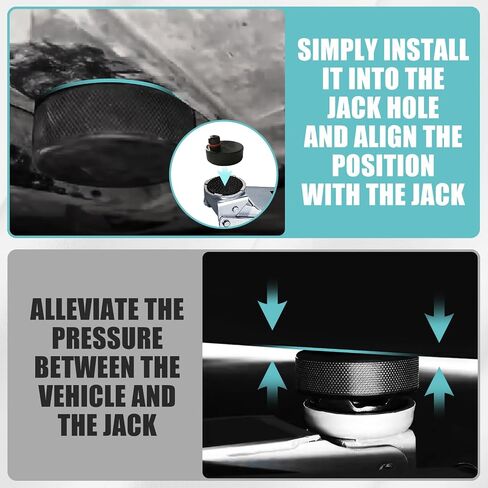 AOSKonology for Mach E Lifting Jack Pads Set of 4 Floor Jack Stand Compatible with 2023 2022 2021 Mustang Mach-E Accessories in Saudi Arabia