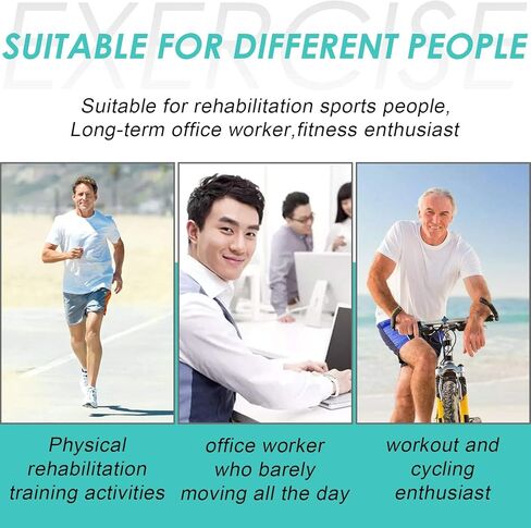 Pedal Exerciser - Portable Desk Cycle - Hand, Arm & Leg Exercise Peddling Machine - Low Impact, Adjustable Fitness Rehab Equipment for Seniors, Elderly - Folding Mini Stationary Bike in Saudi Arabia