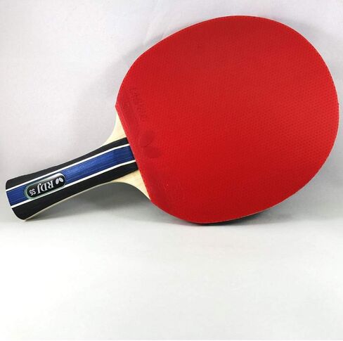 Butterfly RDJ S6 Shakehand Table Tennis Racket | RDJ Series | Offers An Ideal Balance Of Speed, Spin And Control | Recommended For Beginning Level Players,Red / Black in Saudi Arabia