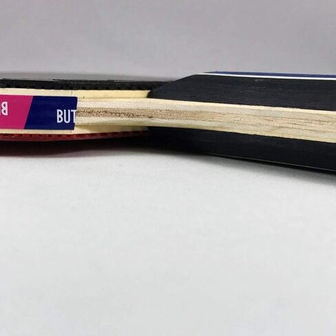 Butterfly RDJ S6 Shakehand Table Tennis Racket | RDJ Series | Offers An Ideal Balance Of Speed, Spin And Control | Recommended For Beginning Level Players,Red / Black in Saudi Arabia