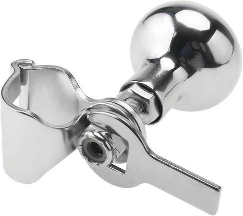 مقبض عجلة قيادة قارب Skyehomo، من الفولاذ المقاوم للصدأ للرياضات البحرية، مقبض دوار لعجلة القيادة، مقبض مناورة يناسب حجم الحافة 3/4"-1" in Kuwait