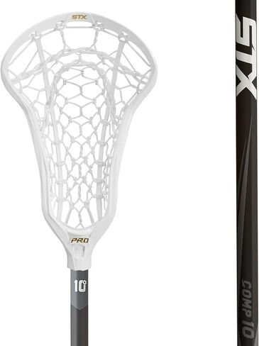 STX Lacrosse Crux Pro Women's Complete Stick Strung with Lock Pocket on 1" Comp 10 Handle in Saudi Arabia