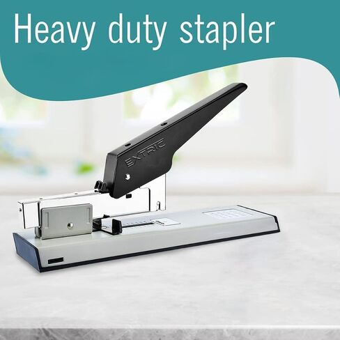 Heavy Duty Stapler - 100 Sheet Stapler Heavy Duty High Capacity Office Stapler, Staplers for Desk, Staplers Office Heavy Duty, Durable Quality Industrial Stapler in Saudi Arabia