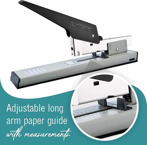 Heavy Duty Stapler - 100 Sheet Stapler Heavy Duty High Capacity Office Stapler, Staplers for Desk, Staplers Office Heavy Duty, Durable Quality Industrial Stapler in Saudi Arabia