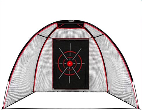Golf Net, 10' Golf Hitting Nets for Backyard Practice Driving Chipping, Home Golf Swing Training Net Aids with Targets / 1 Golf Mat - Indoor Outdoor Golf Sports Game/Gifts for Men, Golf Lovers in Saudi Arabia