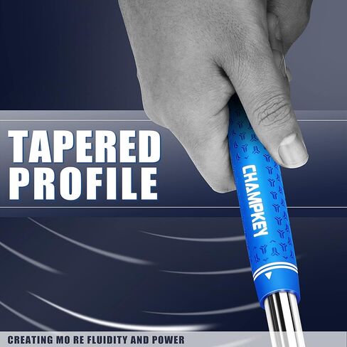 CHAMPKEY Y-LITE Golf Grips 13 Pack with All Repair Kits | All Weather Performance Golf Club Grips | High Traction Golf Rubber Grip with Texture Control Technology in Saudi Arabia