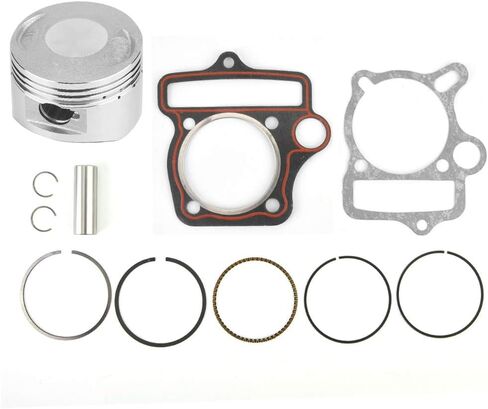 Engine Parts,125cc 54mm Engine Parts Piston Set Rings Gaskets Fit for ATV Go Kart Bike in Saudi Arabia