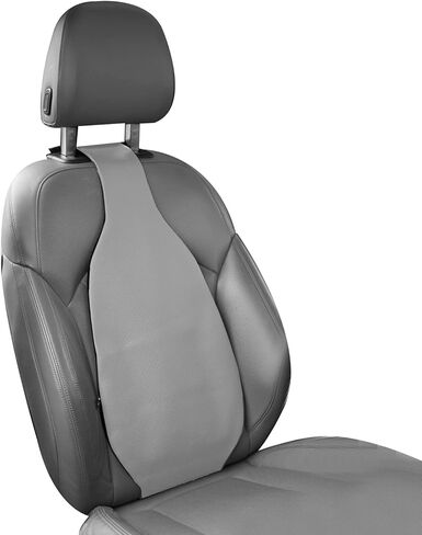 وسادة ظهر لدعم قطني من lebogner للسيارة - مسند ظهر بحركة هوائية لآلام أسفل الظهر - دعم لوضعية العظام حسب الطلب - وسادة قطنية لمقعد السيارة لتخفيف آلام الظهر in Kuwait