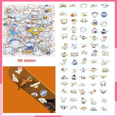 Kawaii Cute Cartoon School Office Supplies Stationery Gifts Set Includes Pencil Case,Pens,Sticky Note,Pins,Ruler,Eraser,Bookmarks,Stickers,Keychain,ID Card Holder for Girls Kids in Saudi Arabia