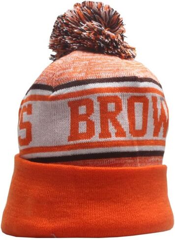 Iasiti Football Team Beanie قبعة شتوية قبعة جمجمة محبوكة قبعات أنيقة متماسكة لمحبي الرياضة قبعة Toque (Cle&B) متعددة in Kuwait