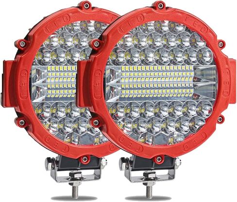شريط إضاءة LED دائري 7 بوصة من WINBANG، قطعتان 201 وات شريط إضاءة القيادة مصابيح الضباب كومبو شعاع LED إضاءة الطرق الوعرة لسيارات الدفع الرباعي والشاحنات وATV وسيارات الدفع الرباعي والصيادين in Kuwait